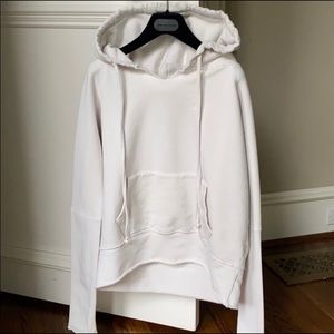 XS nili lotan Janie hoodie vintage white